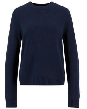 Barbour Woodhouse Ribbed Crew-Neck Sweater - Blue