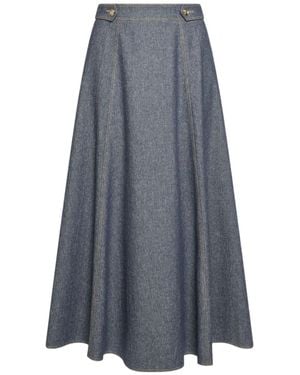Marella Semicircular Skirt - Gray
