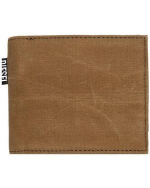 DIESEL Compact Bi-Fold Wallet - Brown
