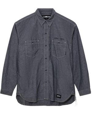 Neighborhood Long-Sleeved Shirt - Blue