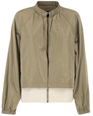 Fabiana Filippi Layered Panel Jacket - Green