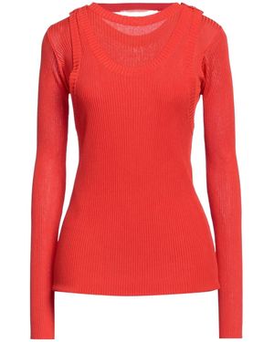 Marni Ightweight Knit Sweater - Red