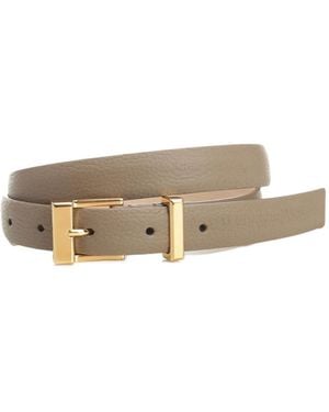 KHAITE Manhattan Belt - White