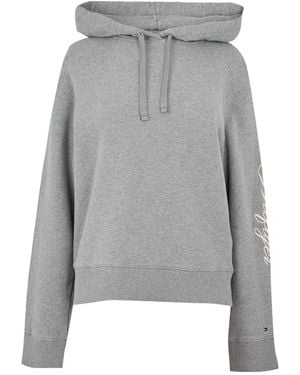 Tommy Hilfiger Hooded Sweatshirt - Grey