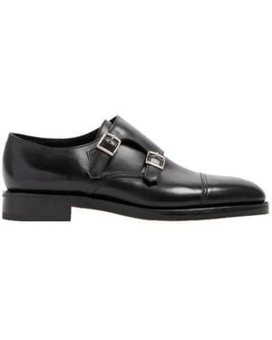 John Lobb William Monk Strap Shoes - Multicolour