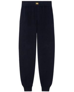 Versace Medusa-Plaque Track Trousers - Blue