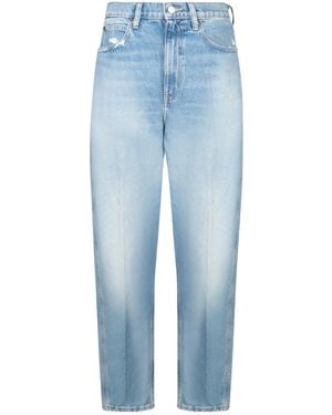 Polo Ralph Lauren Straight-Leg Distressed Jeans - Blue