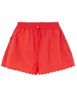 Cecilie Bahnsen Embroidered Shorts