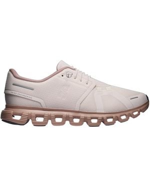 On Shoes Cloud 6 Lace-Up Sneakers - Gray