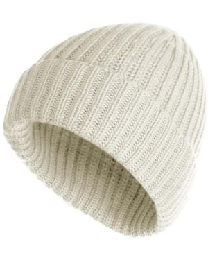 Malo Double Knit Stole - White