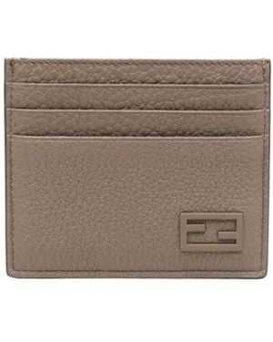Fendi Two Tone Bi-Fold Wallet - Multicolour