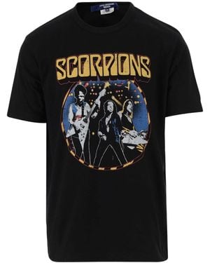 Junya Watanabe Graphic Printed Crewneck T-Shirt - Black