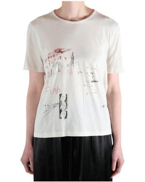 Ann Demeulemeester Fanie Standard T-Shirt - White