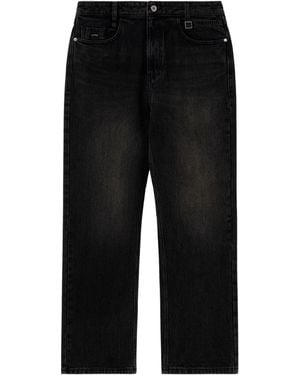 WOOYOUNGMI Washed-Effect Jeans - Black