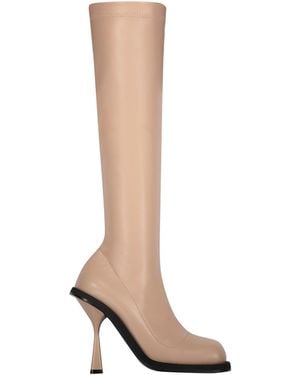 ANDREADAMO High-Heeled Boots - White