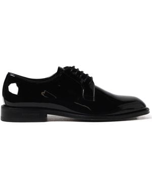 DSquared² Almond-Toe Lace-Up Shoes - Black