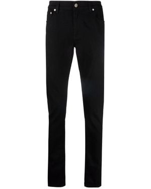 McQueen Belt-Loop Jeans - Black