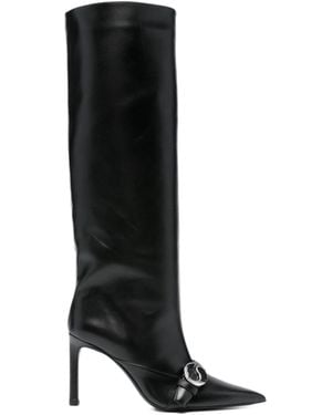 Coperni Pointed Toe Heeled Boots - Black