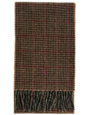 Polo Ralph Lauren Fringed Scarf - Brown