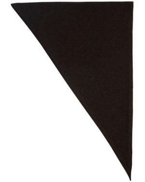 The Row Leomine Cashmere Scarf - Black