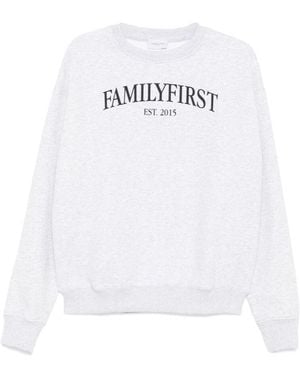 FAMILY FIRST Family First Logo Emblem Jumper - White