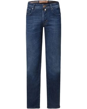 Jacob Cohen Belt-Tethered Jeans - Blue