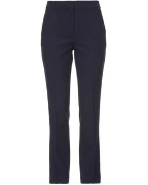 Weekend by Maxmara Straight-Leg Long Pants - Blue