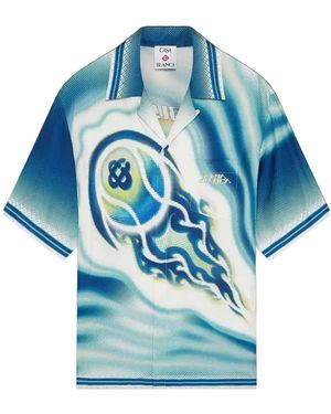 CASABLANCA Shirts - Blue