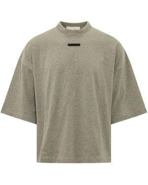 Fear Of God Merch Logo T-Shirt - Grey