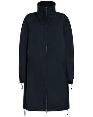 Marni Raglan-Sleeve High-Neck Zip-Up Jacket - Blue