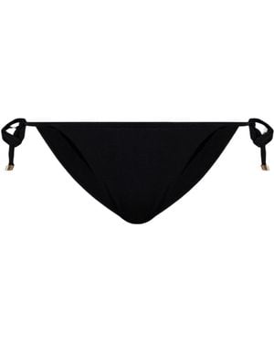 DSquared² Lace-Up Bikini Bottoms - Black