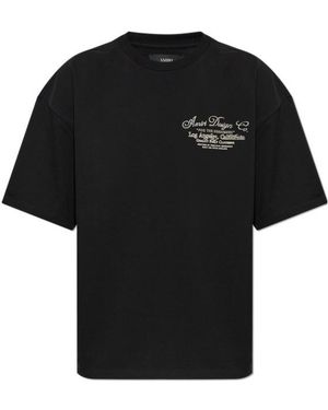 Amiri Short-Sleeved T-Shirt - Black