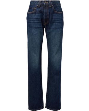 KHAITE Callum Straight Jeans - Blue