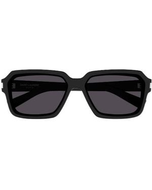 Saint Laurent Eyewear Square Frame Sunglasses - Black
