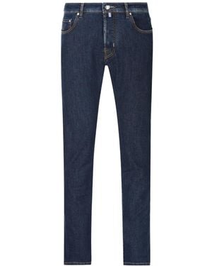 Jacob Cohen Belt Loop Denim Pants - Blue
