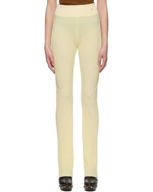 Atlein Polyester Pants - Yellow