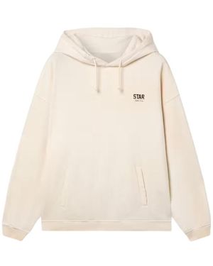 Golden Goose Star Logo Hoodie - Natural