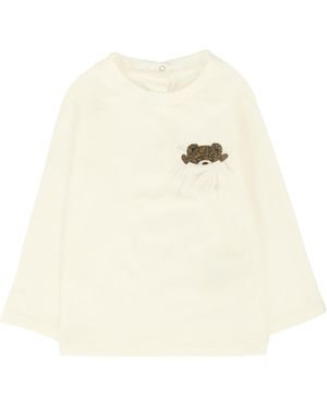 Fendi Long-Sleeved T-Shirt - White