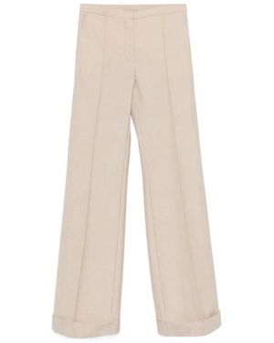 Philosophy Di Lorenzo Serafini Rolled-Up Casual Trousers - Natural