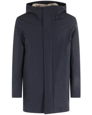 Rrd Hooded Coat - Blue