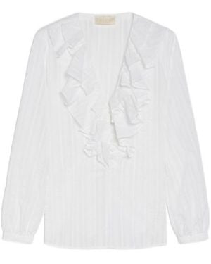 iBlues Ruched Shirt - White