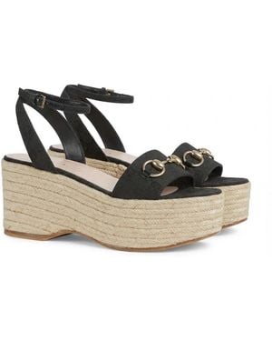 Gucci Horsebit Espadrilles - Metallic