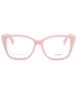 Stella McCartney Full Frame Plain Mirror - Pink