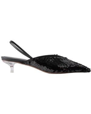 Neous Irena Slack-Heeled Heels - Black