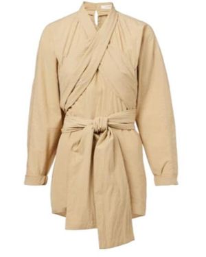 Lemaire Belted Top - Natural