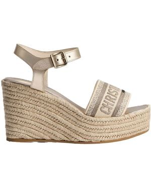 Dior Or Dway Wedge Sandal - Metallic