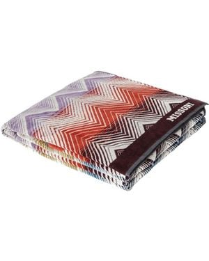 Missoni Home Marea Zigzag Towel - Pink
