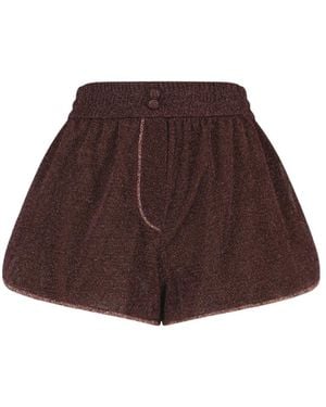 Oséree Osree Lumiere Boxer Shorts - Brown