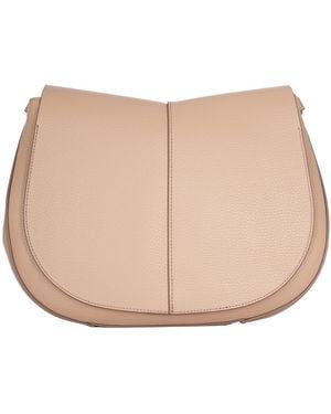 Gianni Chiarini Grained-Leather Shoulder Bag - Natural