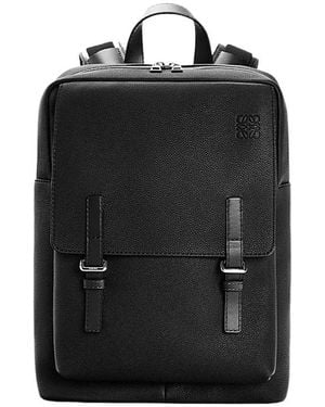 Loewe Military Backpack - Black